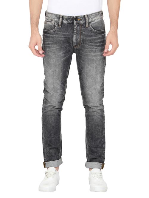 grey cotton jean - 14133308 - Very Small Image - 1