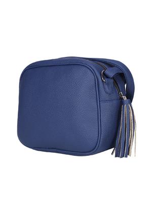 blue leatherette regular sling bag - 14143244 - Standard Image - 4