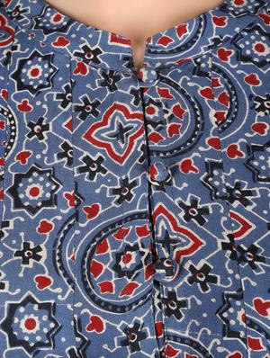 anarkali printed kurta - 14146413 - Standard Image - 4