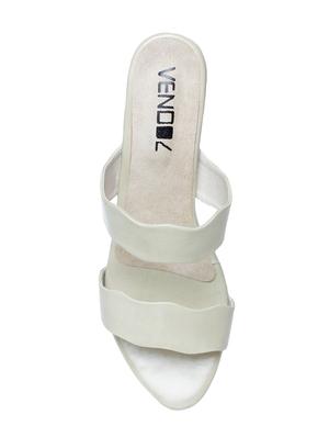 white slip on sandal - 14150509 - Standard Image - 4