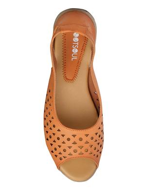 tan back strapsandal - 14150823 - Standard Image - 4