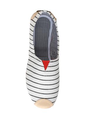 white canvas slip on casual shoes - 14152562 - Standard Image - 4