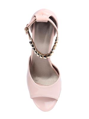 pink ankle strap sandal - 14162187 - Standard Image - 4