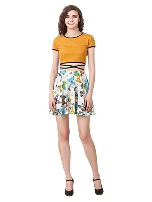 Criss cross tie back crop top - 14170903 - Standard Image - 4