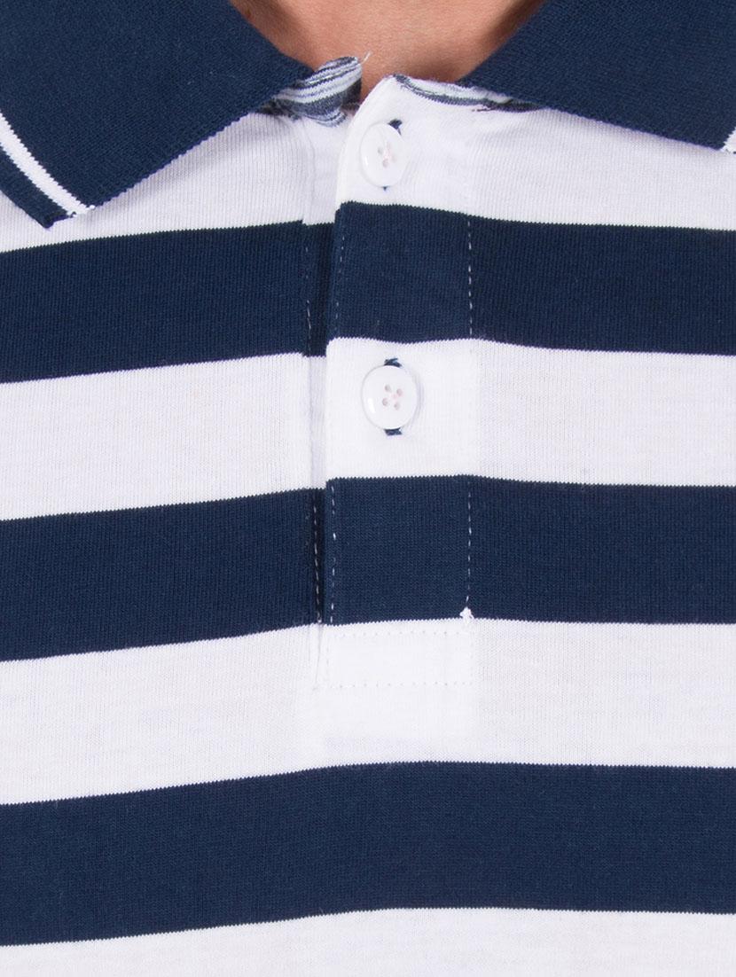 dark blue cotton t-shirt - 14180217 - Zoom Image - 4