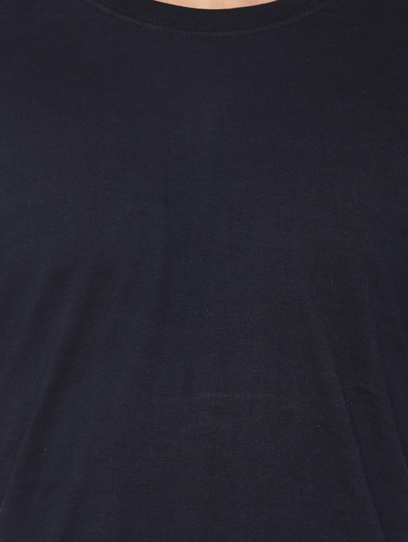 black cotton t-shirt - 14181455 - Zoom Image - 4