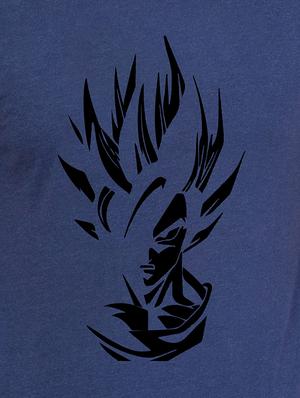 navy blue cotton chest print t-shirt - 14205495 - Standard Image - 4