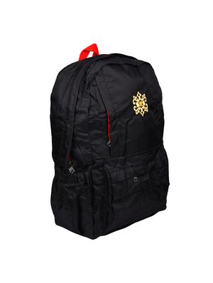 black polyester backpack - 14212629 - Standard Image - 4