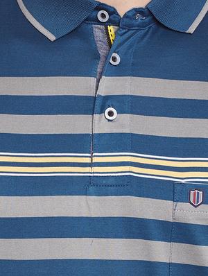 blue cotton t-shirt - 14215455 - Standard Image - 4