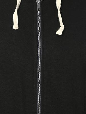 black cotton sweatshirt - 14216084 - Standard Image - 4