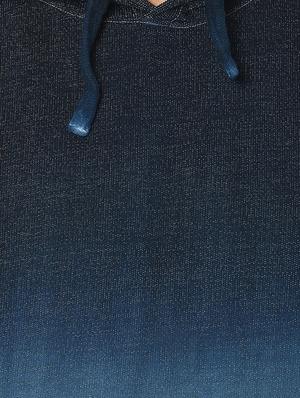 navy blue ombre cotton sweatshirt - 14216133 - Standard Image - 4