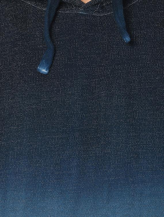 navy blue ombre cotton sweatshirt - 14216133 - Zoom Image - 4