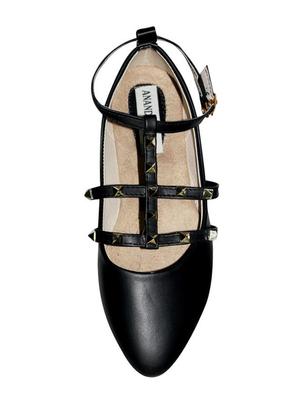 black ankle strap sandal - 14216185 - Standard Image - 4