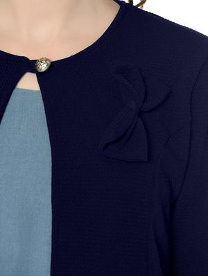 navy blue nylon shrug - 14220104 - Standard Image - 4