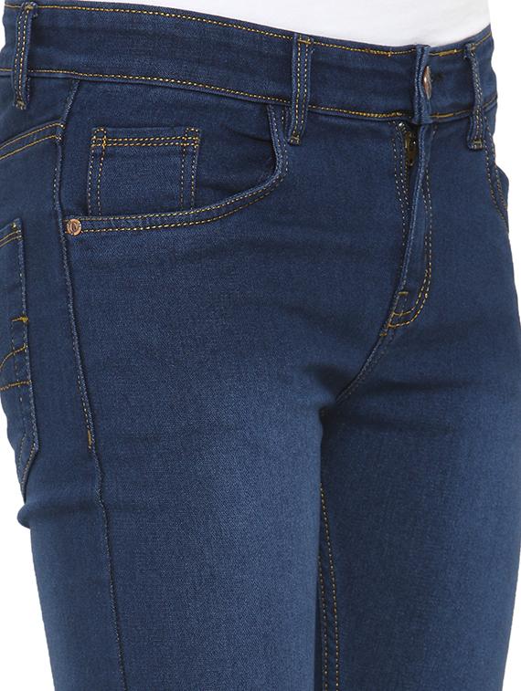 blue denim washed jeans - 14223366 - Zoom Image - 4