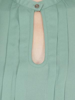 green casual sleeveless top - 14223575 - Standard Image - 4