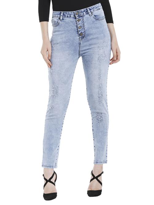 blue cotton casual denim jean - 14227354 - Standard Image - 1