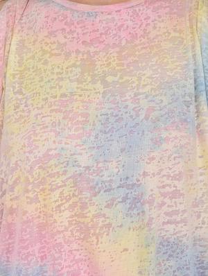 pink printed viscose blouson top - 14233327 - Standard Image - 4