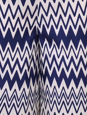 blue printed palazzo - 14240821 - Standard Image - 4