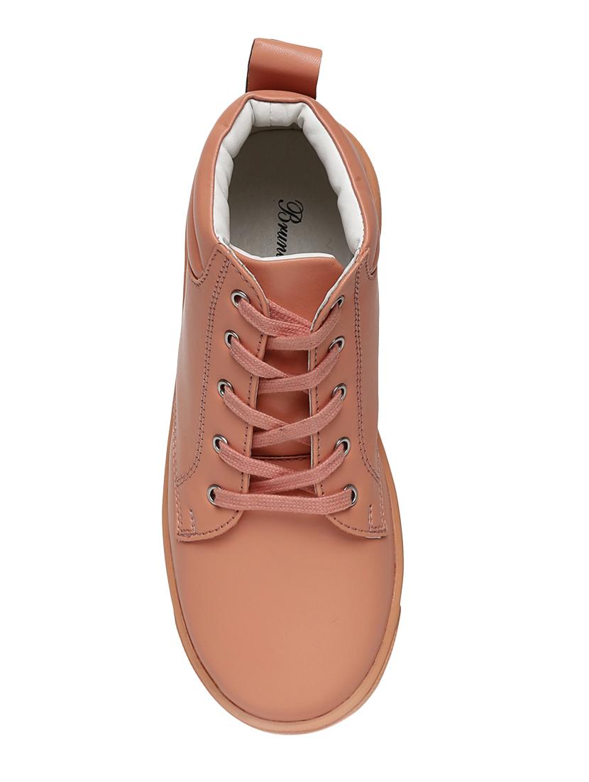 pink leatherette lace up sneaker - 14268522 - Zoom Image - 4