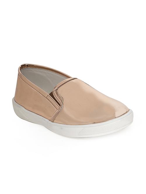 pink leatherette slip on sneaker - 14268525 - Standard Image - 1