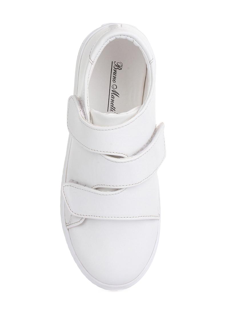 white leatherette slip on sneaker - 14268561 - Zoom Image - 4