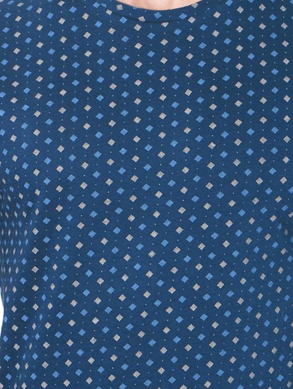 blue all over print t-shirt - 14316192 - Zoom Image - 4