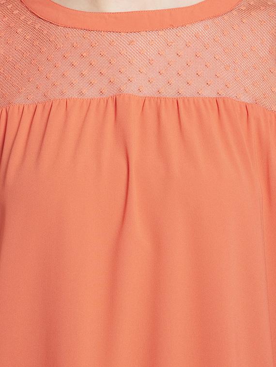 solid orange regular top - 14319667 - Zoom Image - 4