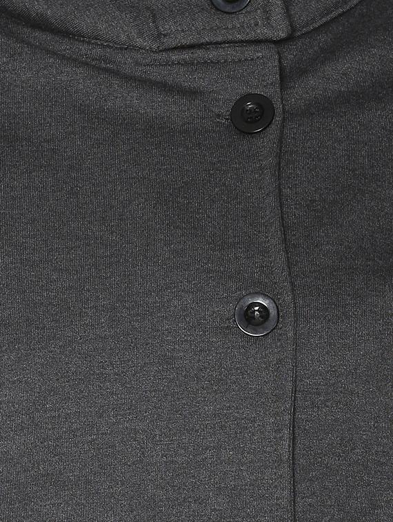 grey cotton jacket - 14320449 - Zoom Image - 4