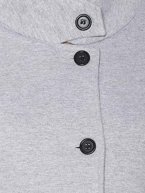 grey cotton jacket - 14320451 - Standard Image - 4