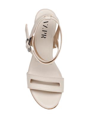 white ankle strap wedge - 14320600 - Standard Image - 4