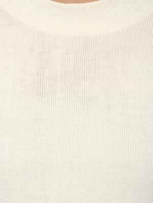 white woollen pullover - 14321783 - Standard Image - 4