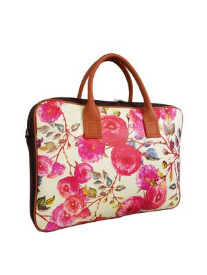 pink leatherette laptop bag - 14328379 - Standard Image - 4