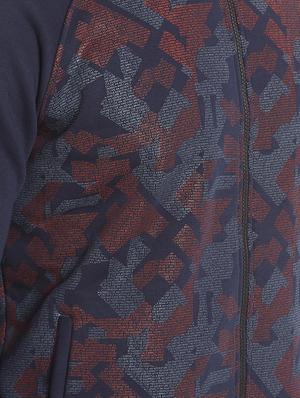 blue cotton casual jacket - 14332234 - Standard Image - 4