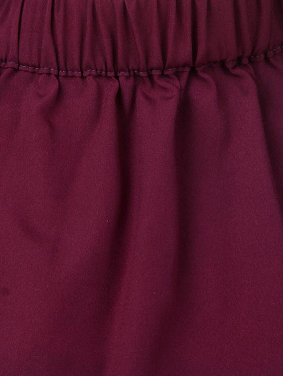 solid maroon crop top - 14346915 - Zoom Image - 4