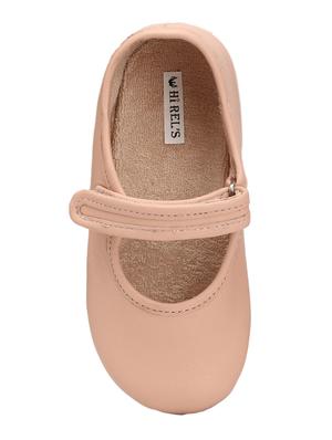 pink leather slip on sandal - 14351471 - Standard Image - 4