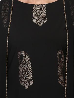 Layered paisley kurta - 14351856 - Standard Image - 4
