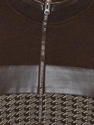 brown printed pullover - 14352334 - Standard Image - 4