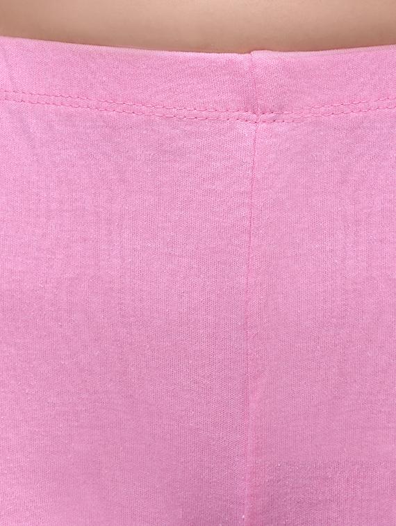 pink cotton leggings - 14372526 - Zoom Image - 4