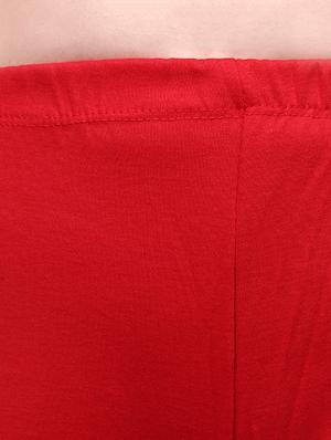 red cotton leggings - 14372592 - Standard Image - 4