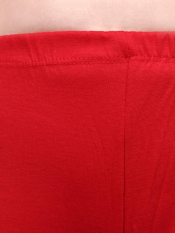 red cotton leggings - 14372592 - Zoom Image - 4