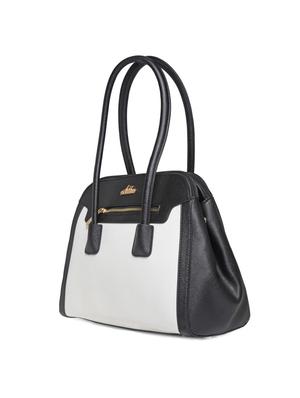 white leatherette regular handbag - 14373231 - Standard Image - 4
