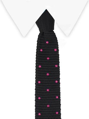 black micro fibre tie - 14375182 - Standard Image - 4