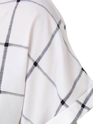 white poly crepe shirt - 14380724 - Standard Image - 4