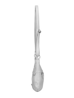 white leatherette regular sling bag - 14383281 - Standard Image - 4
