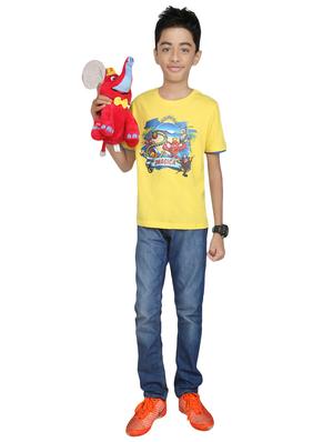 yellow cotton tshirt - 14387490 - Standard Image - 4