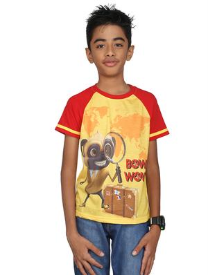 yellow cotton tshirt - 14387500 - Standard Image - 4