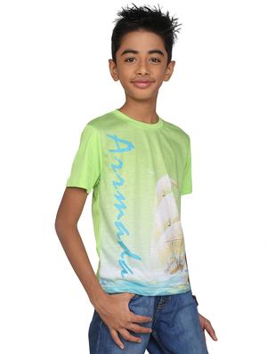 green cotton tshirt - 14387503 - Standard Image - 4