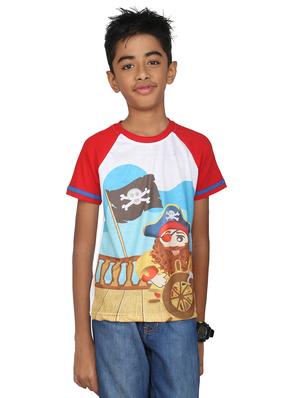 red cotton tshirt - 14387506 - Standard Image - 4
