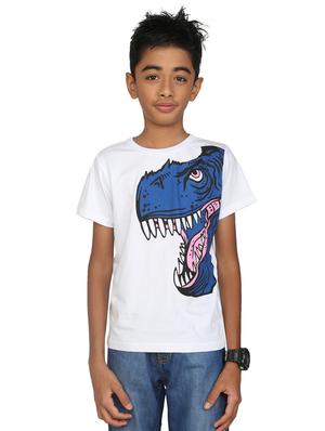white cotton tshirt - 14387513 - Standard Image - 4